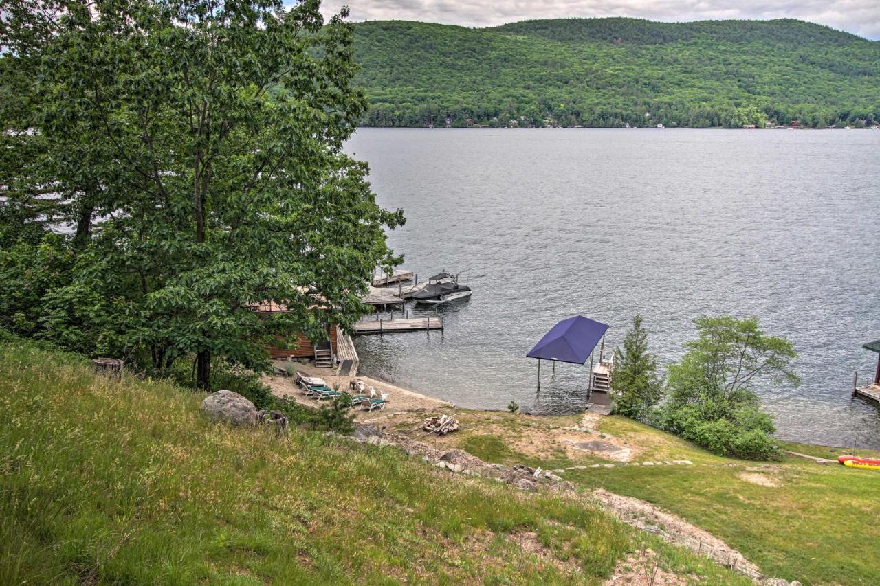 Waterfront Lake George Cabin Walk To Water Exterior photo